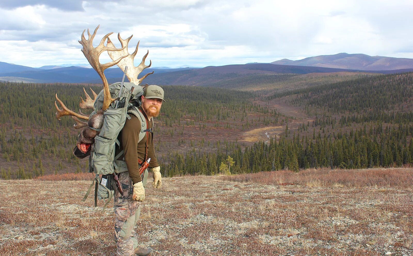 Охота и рыбалка в Канаде и Аляске. Охота в горах Аляски. Охота на аляске