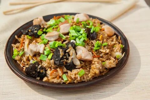Рис со свининой вкусно