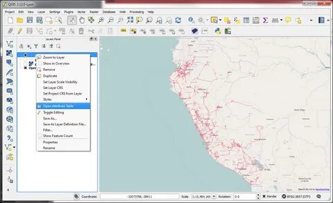 Модули qgis