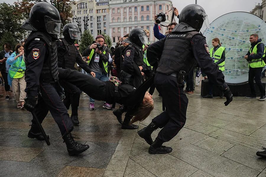 Rbc society. Митинг 27 июля 2019 в Москве.