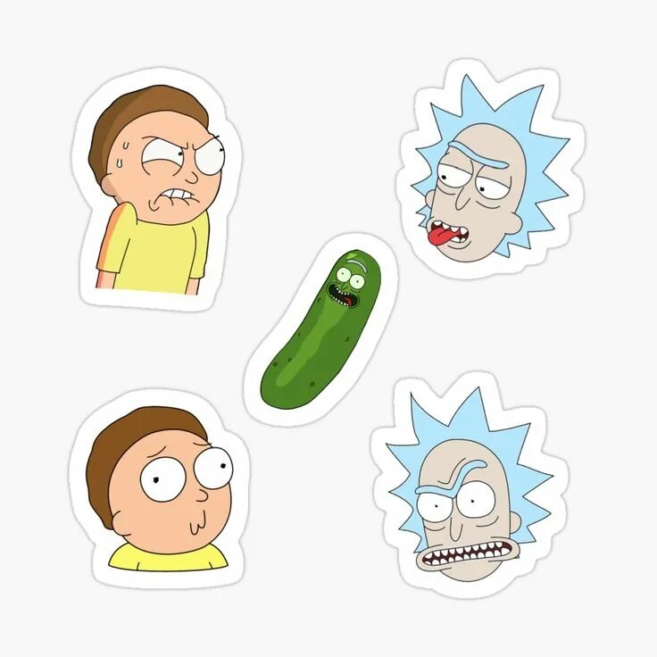 Наклейки морти. Наклейки рик и морти. стикеры рик и морти для печати. rick and morty стикеры. стикерпак рик и морти.