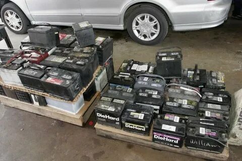 Used batteries