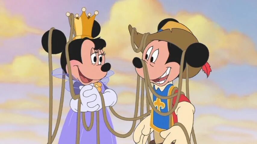 Mickey Donald Goofy the three Musketeers 2004. Кларабель три мушкетера.