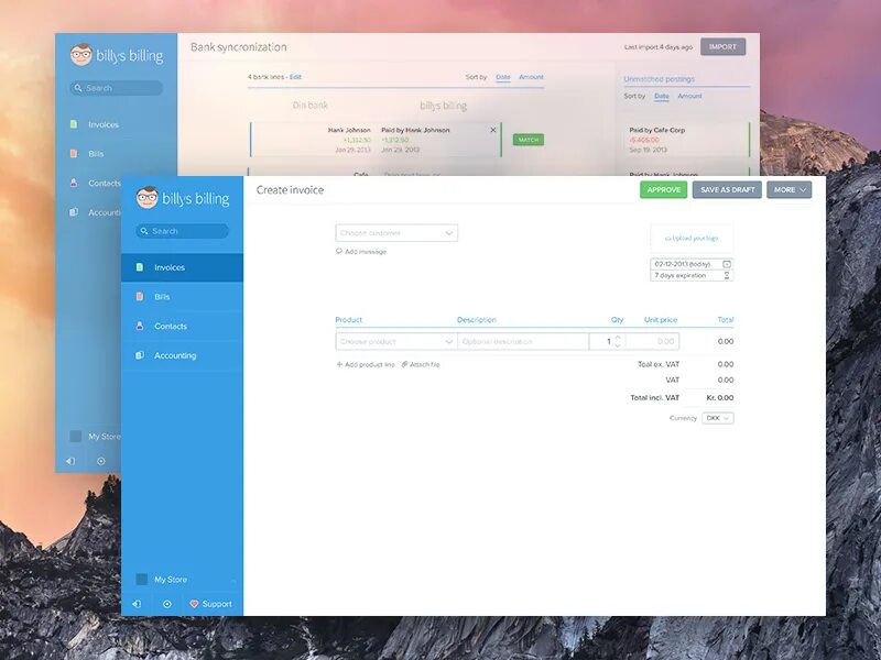 Hardware software interface. Interfaces for attachments.