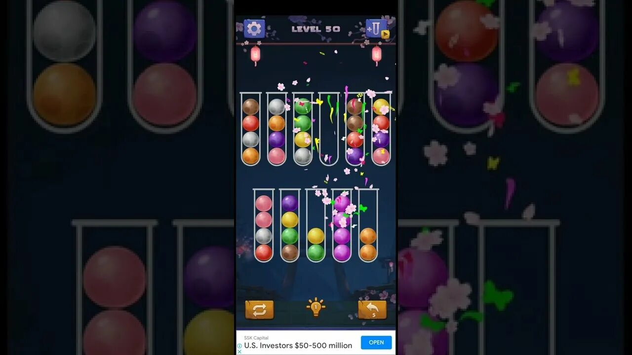 Ball sort Special Level after 1030. Special Level Ball sort. Ball sort Puzzle Level 50. Ball sort Level 783.