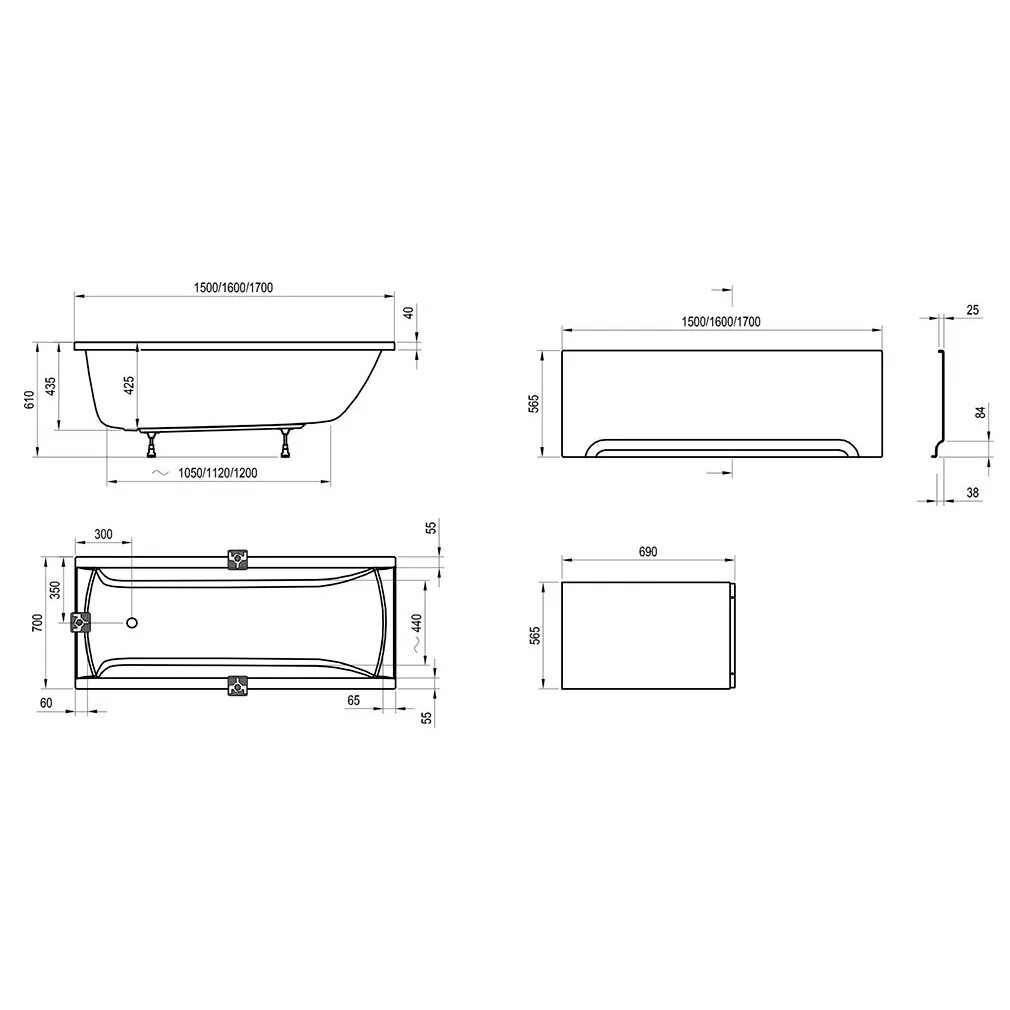 Ванна Равак 170х70 акриловая. Ravak Classic 170x70. Ванна Ravak Classic 150x70. Ванна Ravak Classic II 170x70 cc51000000.