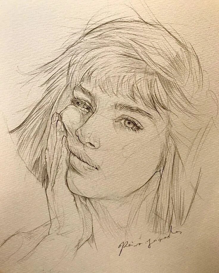 Portrait sketch