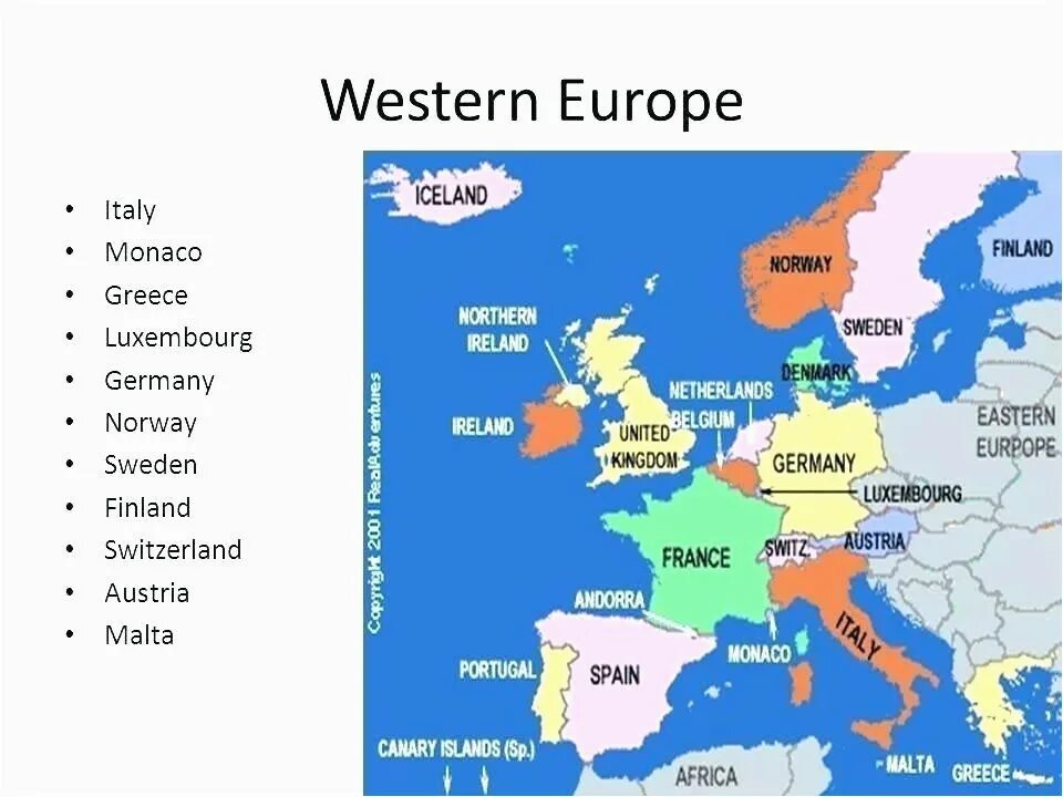 Страны соседи европы. Европейские страны соседи Германии. Западная Европа. Страны Европы на немецком языке.