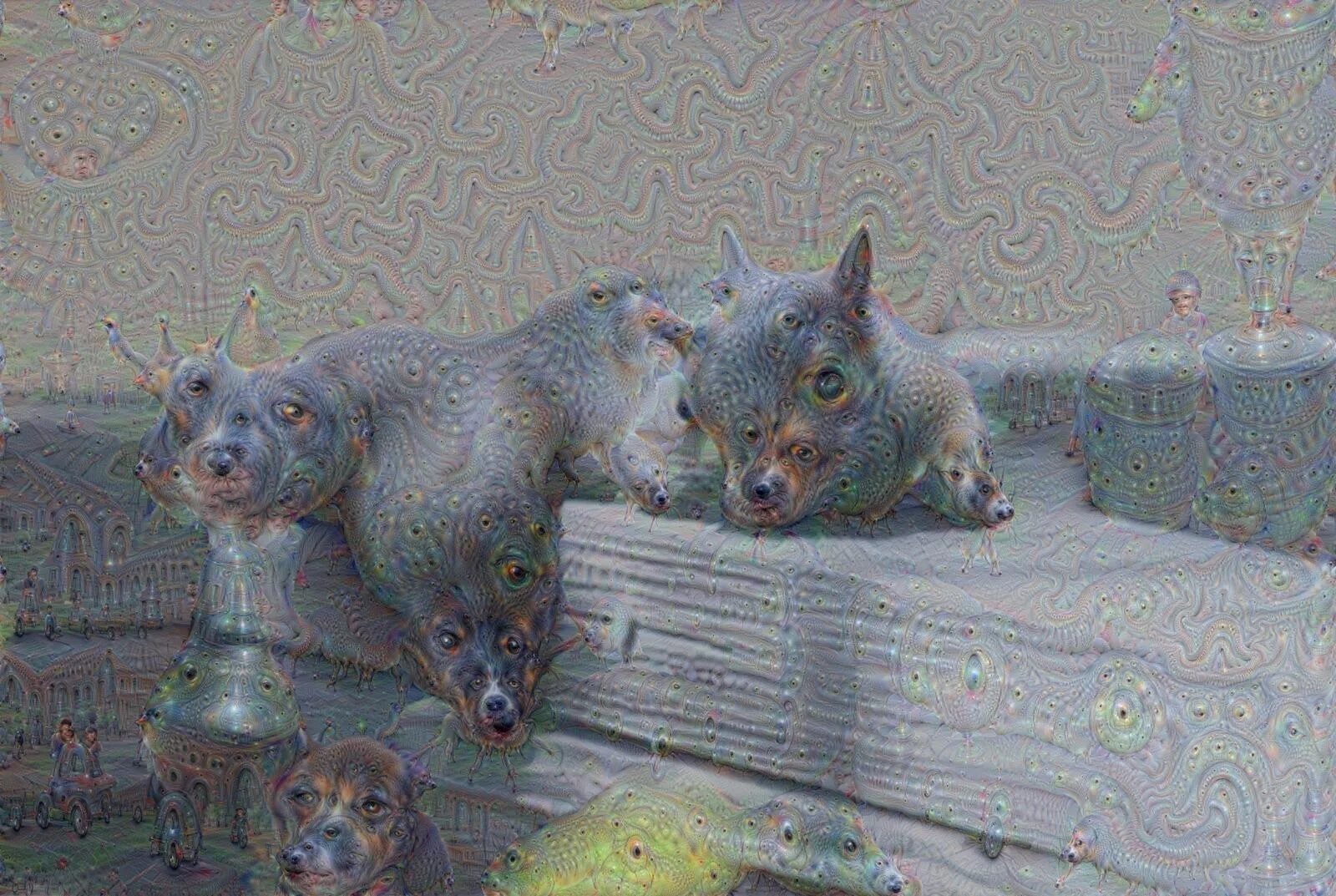 Нейросеть Deep Dream. Нейросеть иллюстрация. Живопись искусственного интеллекта. Нейросеть живопись.