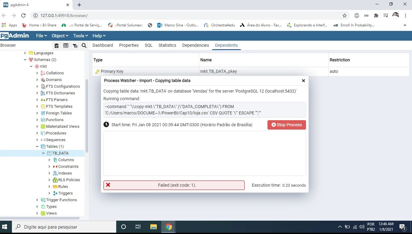 Pgadmin server could not be contacted. PGADMIN 4. PGADMIN POSTGRESQL. Foreign Key PGADMIN. PGADMIN constraints.