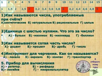 Какое число называли массой