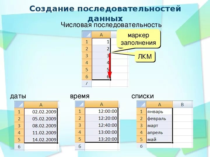 Как называется прямоугольная часть электронной таблицы - Вопросы и ответы