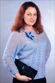 Свитера спицами 52 54