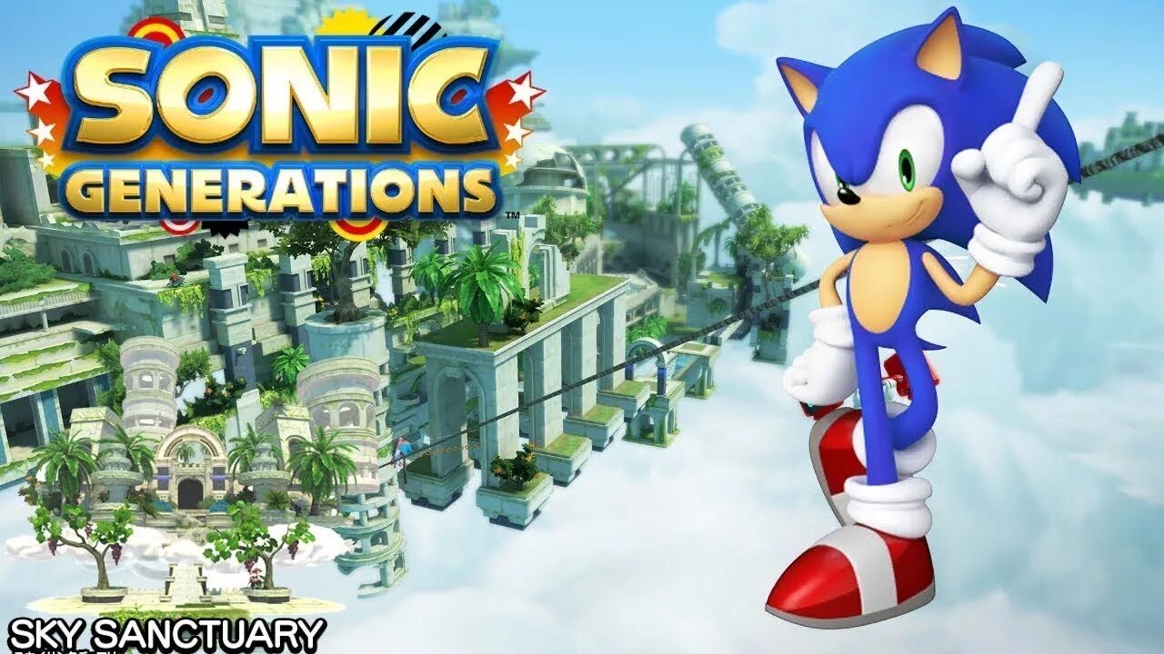 Sonic generations xbox 360. Соник генерейшен 2. sonic generations xbox one. sky sanctuary sonic generations.