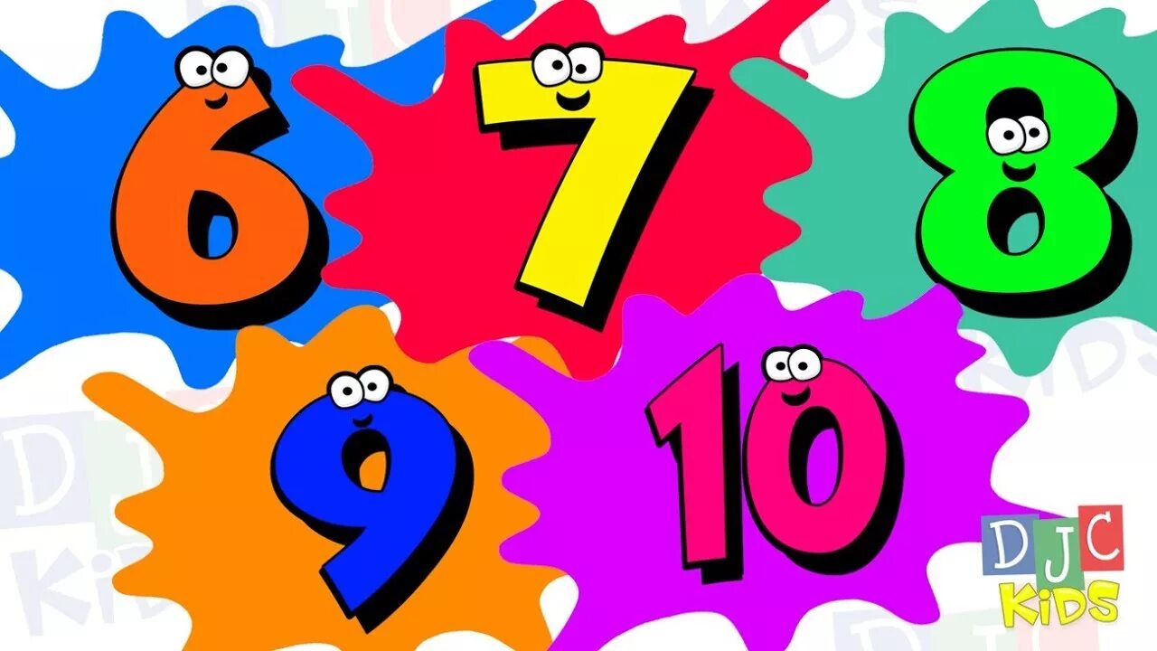 Numbers 6-10. Number 10 for Kids. 1-10 For Kids. Numbers 1-10 for Kids.