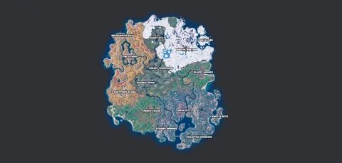 Fortnite chapter 2 map