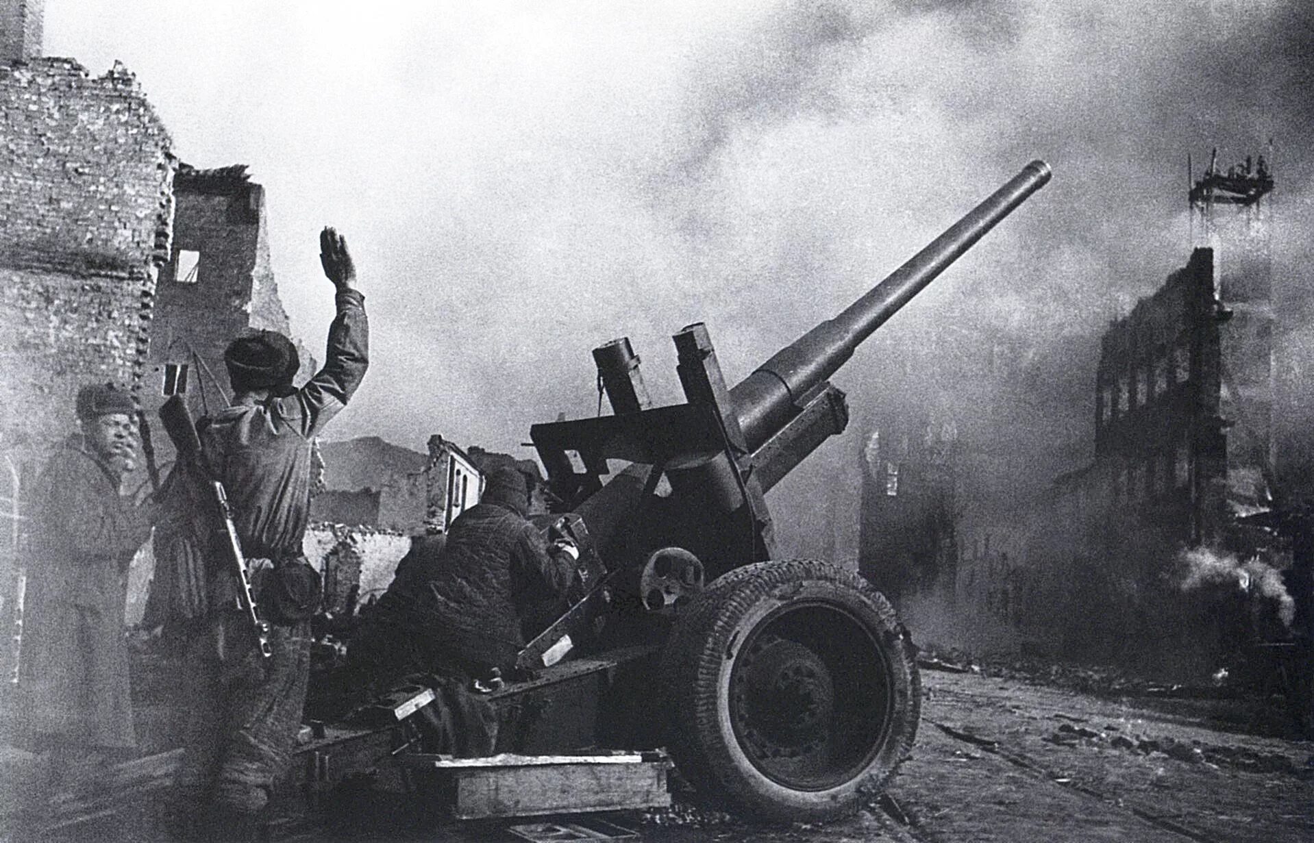 Картинки про отечественную войну. А19 пушка 1941.