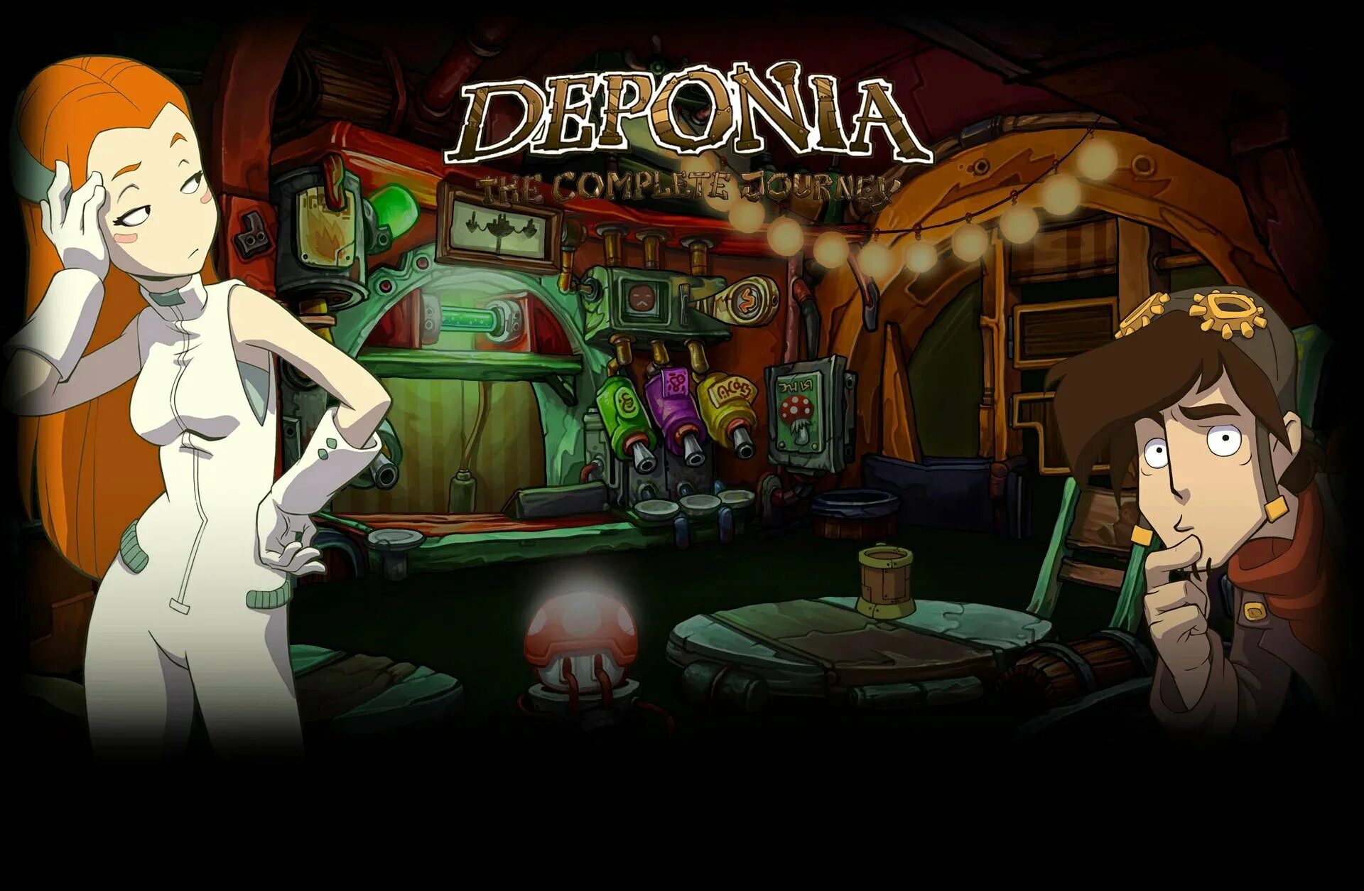 Deponia: the complete Journey. Депония Тони арт. Депония концепт. Квест Deponia.