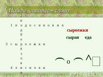 Сыроежки по составу