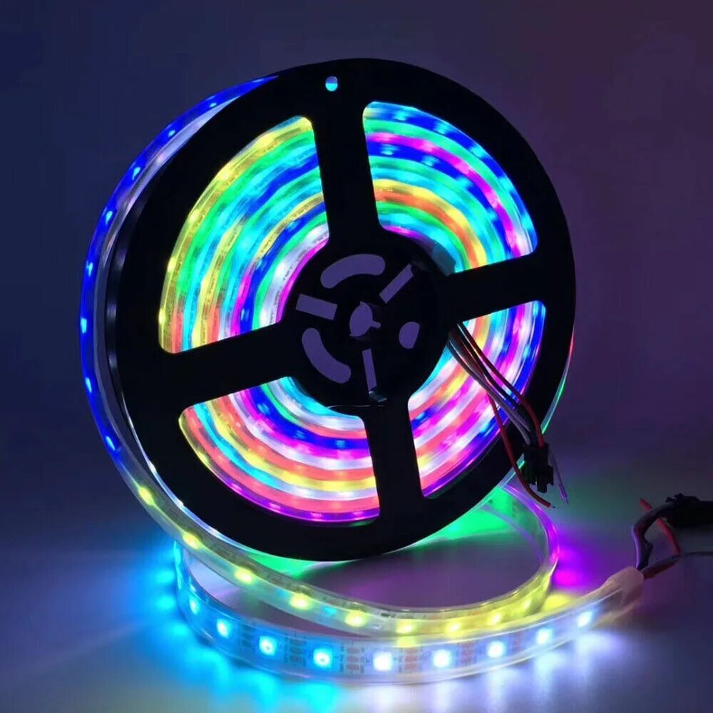 Rgb 30 led. Led strip ws2812. ws2812b led.