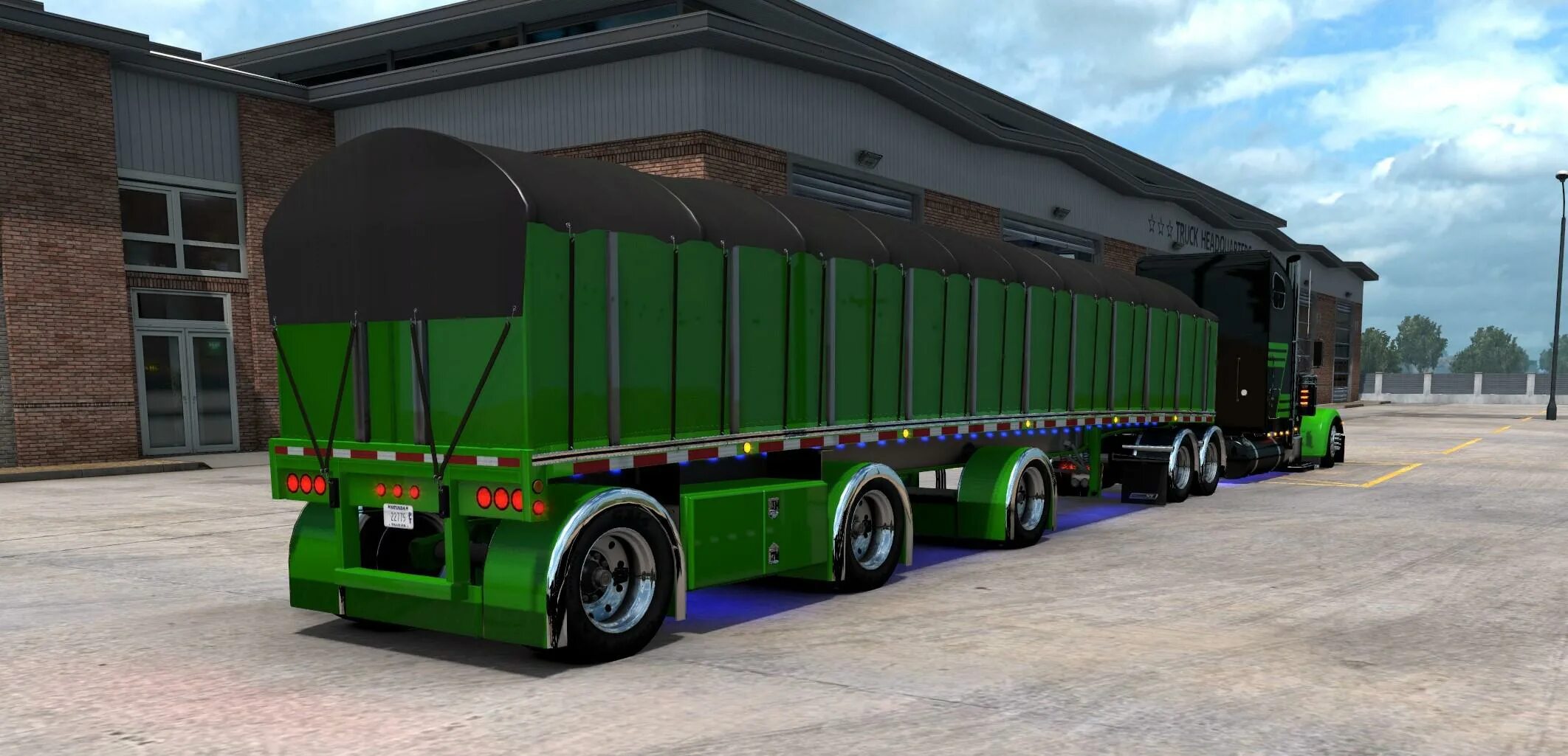 Атс мод прицеп. Scs flatbed ats. american truck simulator прицепы. моды для атс 1.43. прицепы lowboy для ats.