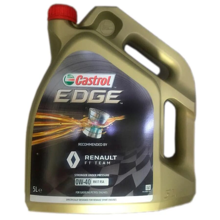 Castrol Edge 0w-40 RN 17 RSA. Castrol 0w40 Renault. Castrol Renault 5w40. Масло Рено 5w40. Масло рено 5 40