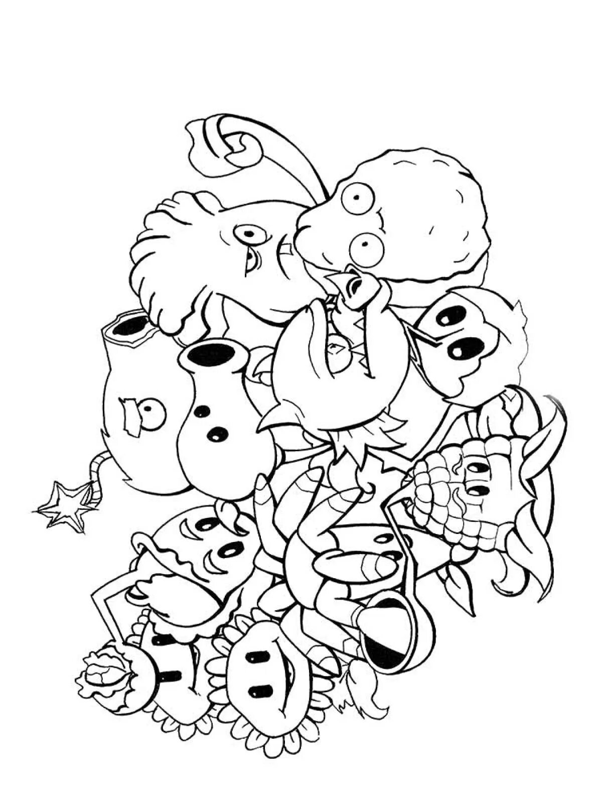 Plants vs zombies зубастик раскраска. Растения против зомби раскраска. Plants vs zombies раскраска горохострел. Раскраска plants vs zombies 2. Печать раскраска растения против зомби.