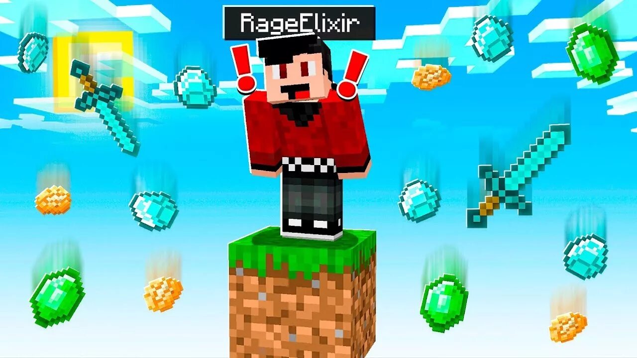 Random item. Minecraft random drop datapack.
