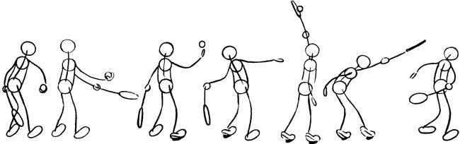 Animation steps. How to do animation step-by-step. how to animate figure.