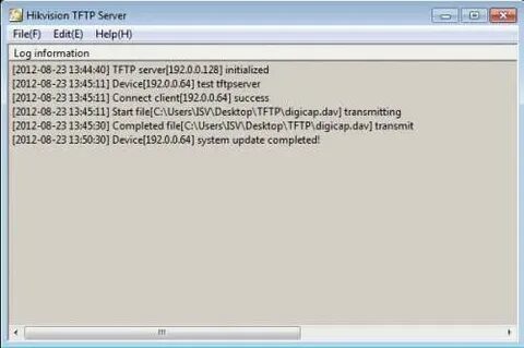 Hikvision ftp