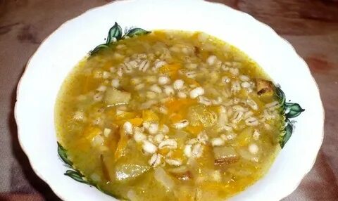 Перловая каша перловый суп