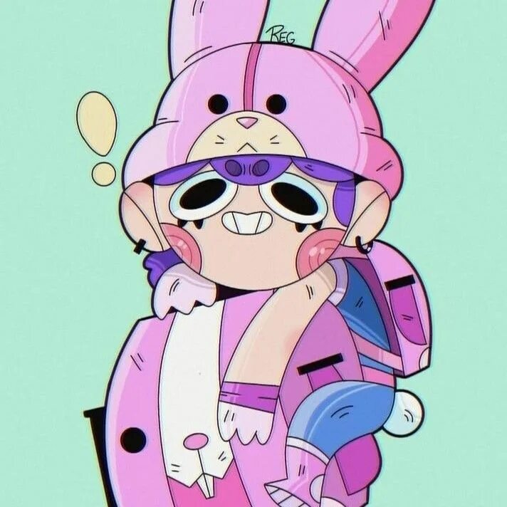Скин на пенни в бравл старс. Гром бравл старс. Brawl stars bunny. Зайка пенни браво старс. Пенни браво старс арт.