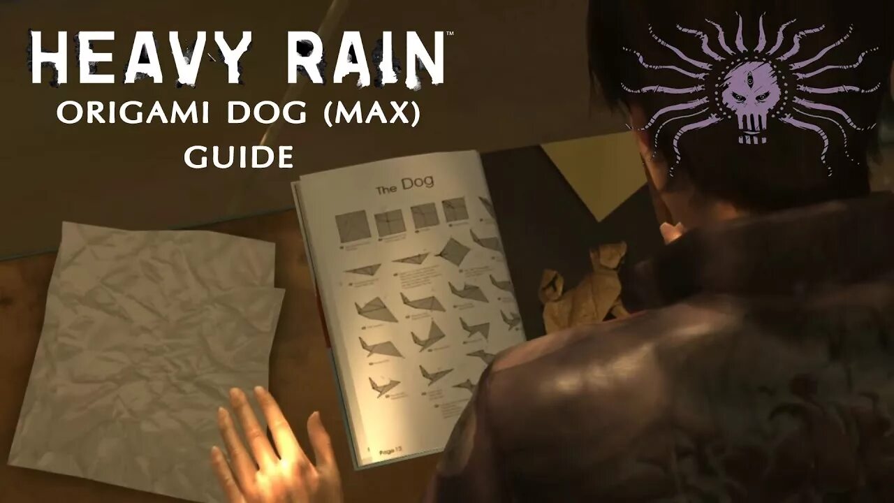 Heavy Rain Origami игра. Оригами собака из хеви Рейн. Heavy Rain оригами. Оригами из Heavy Rain собака. Rain правильная форма