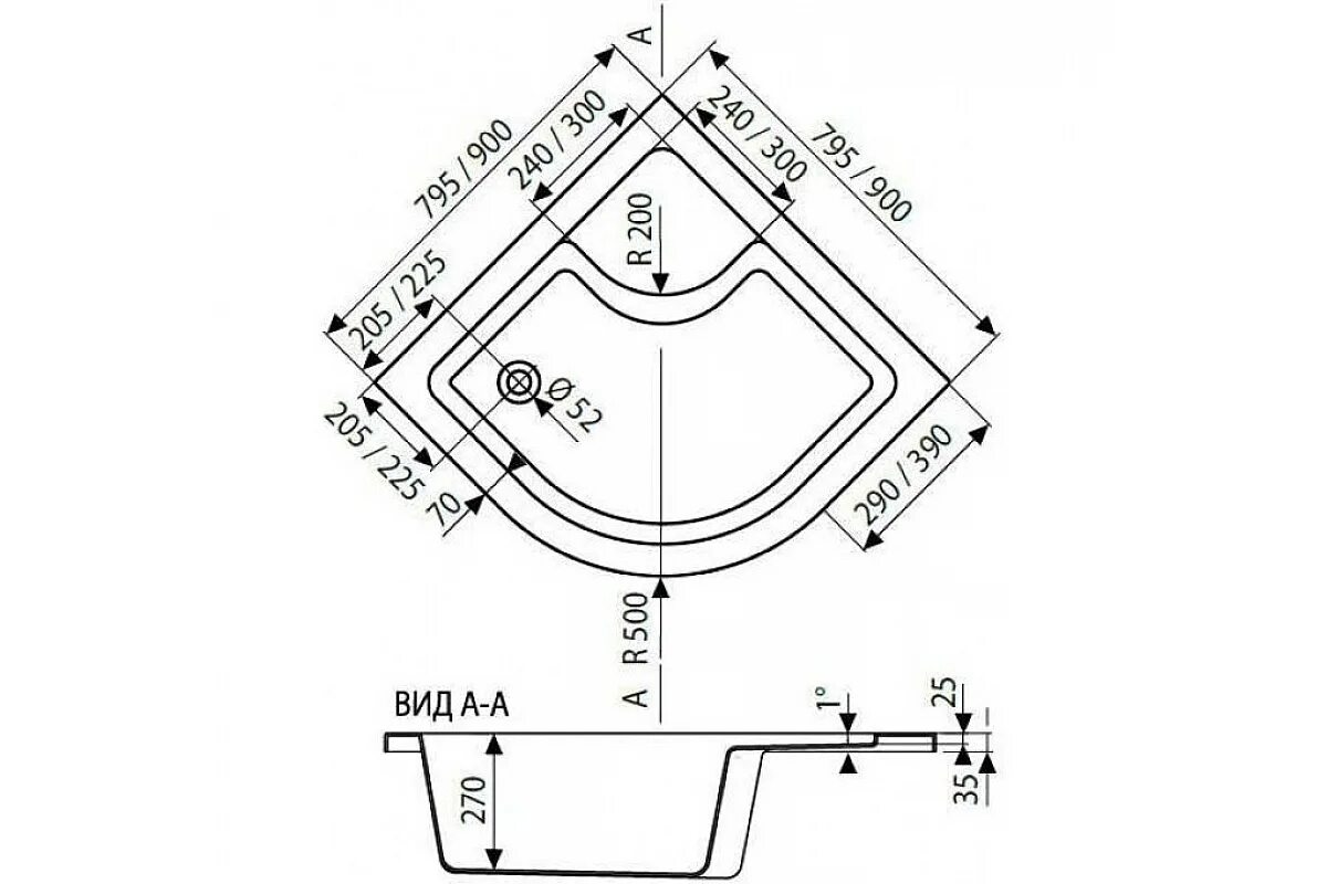 Размеры душевых поддонов угловых. Поддон для душа Ravak Sabina-80 la. Поддон Ravak Sabina 90 90x90. Душевой поддон Ravak 90х90.