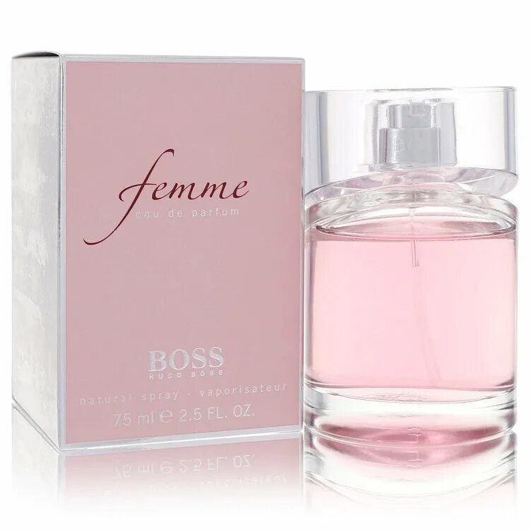 Hugo Boss femme. Hugo Boss femme by Boss EDP 30 ml-. Hugo Boss femme 75. Hugo Boss духи женские розовые.