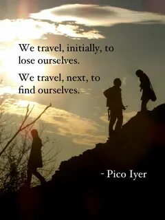 We find ourselves