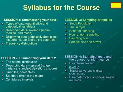 Syllabus