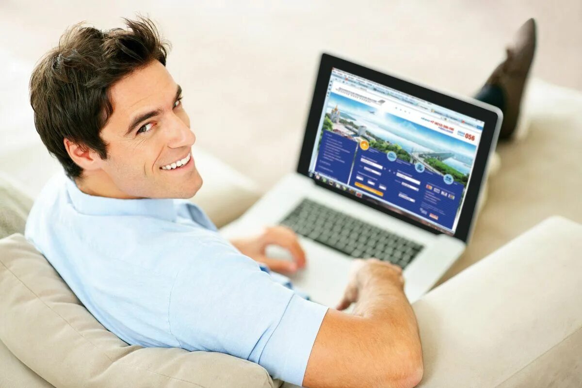 Go on the computer