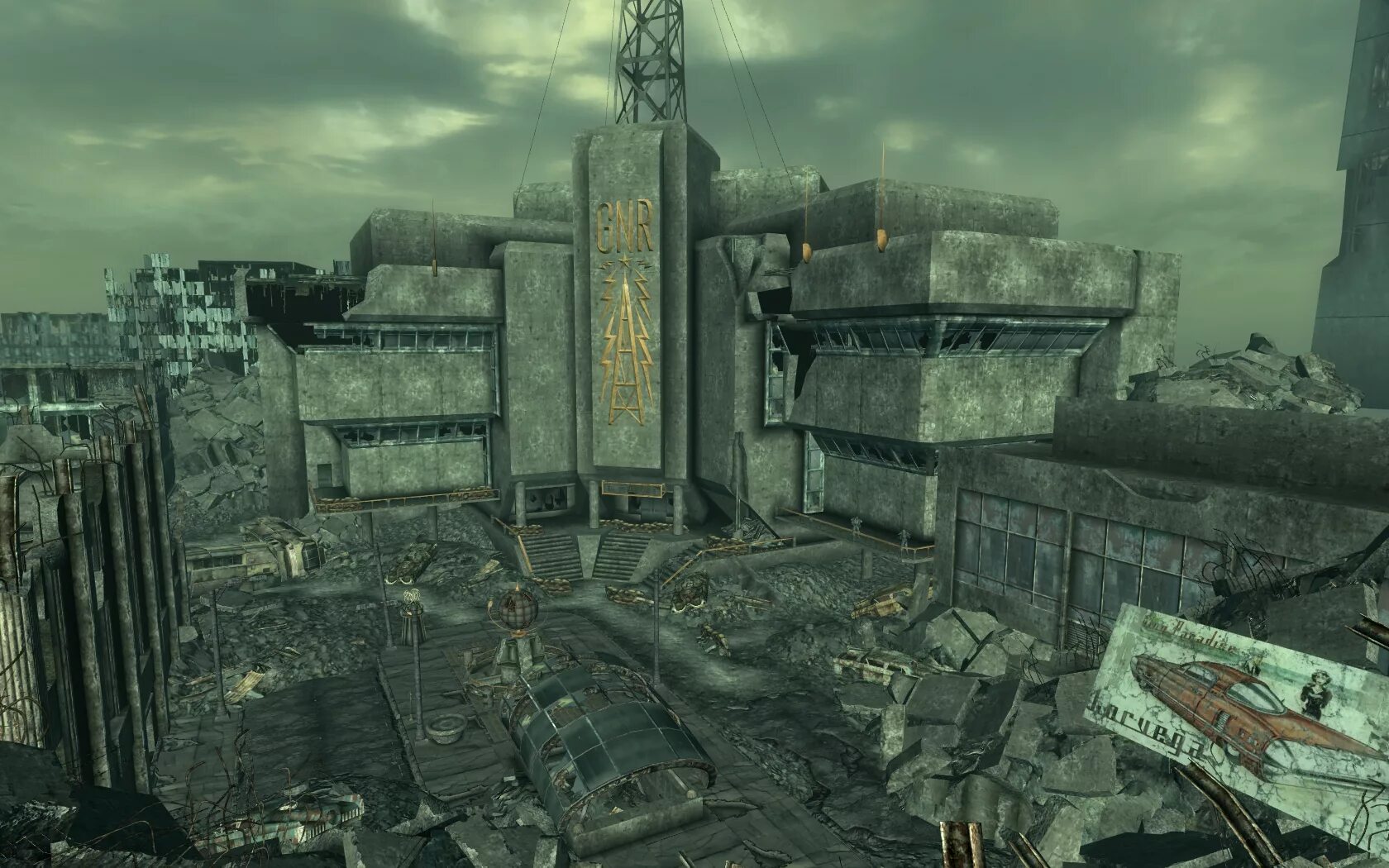 Fallout миссии. Фоллаут 3. фоллаут 3 данвич билдинг. ривет сити fallout. здания фоллаут 3.