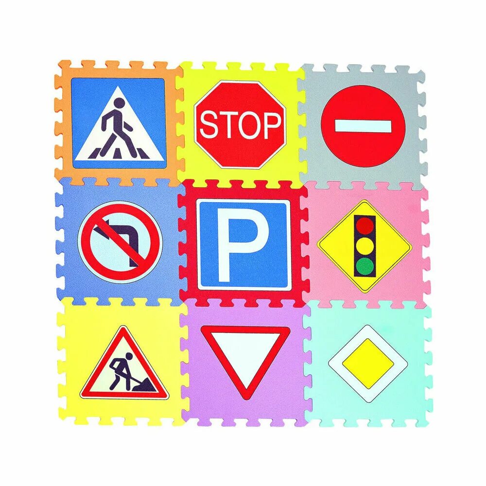 Пазл дорожные знаки Ларсен. Дорожные знаки для дошкольников. Дорожные знаки цветные. Пазлы дорожных знаков для детей. Пазл дорожного знака