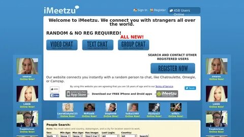 IMeetzu is a platform where you can chat with a random stranger instantly. 