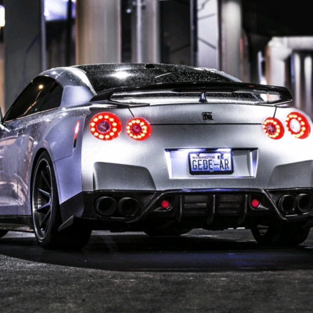 Carbon Mix Frp Material Top Secret For Gtr R35 Rear Bumper - Buy Rear Bumper,For