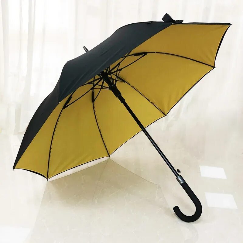Зонт желтого цвета