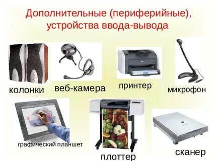 Отметь устройства ввода микрофон монитор наушники сканер