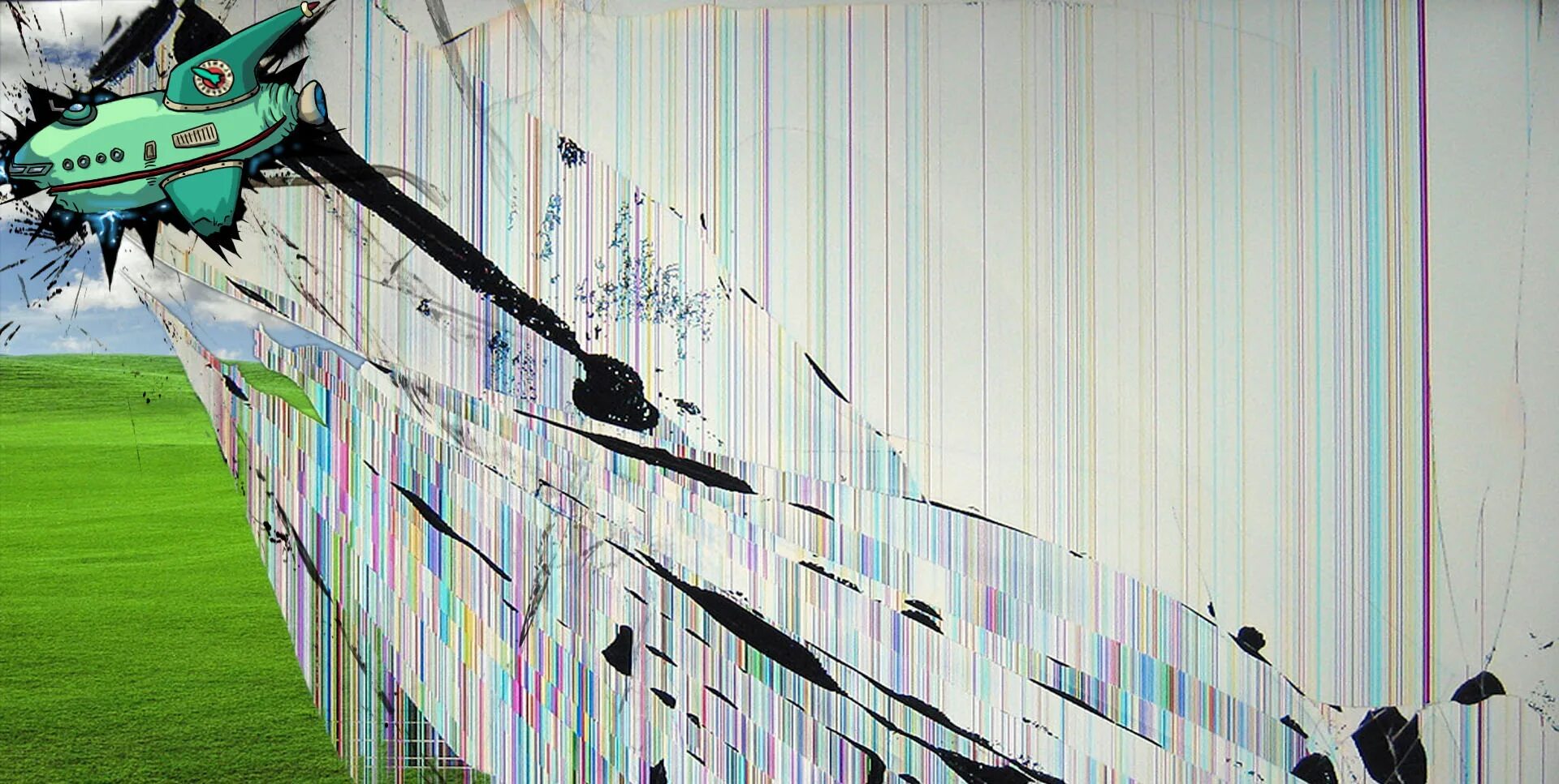 Break screen