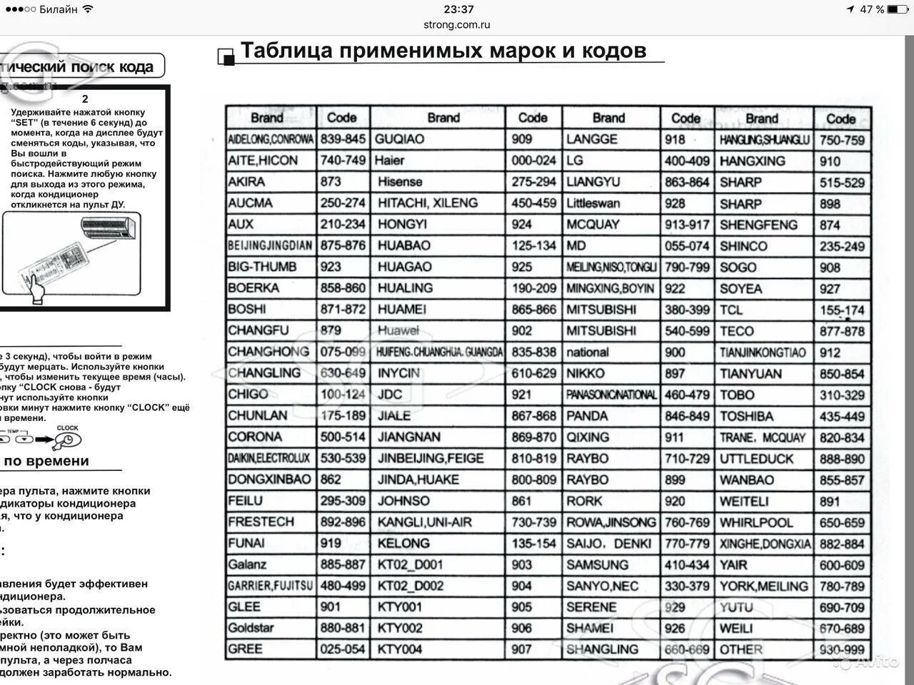 Коды телевизоров tcl. Универсальный пульт код для кондиционера Ballu таблица. Код для универсального пульта для сплит системы. Таблица кодов для универсальных пультов для кондиционеров кт 9018е. Коды сплит системы для универсального пульта Huayu.