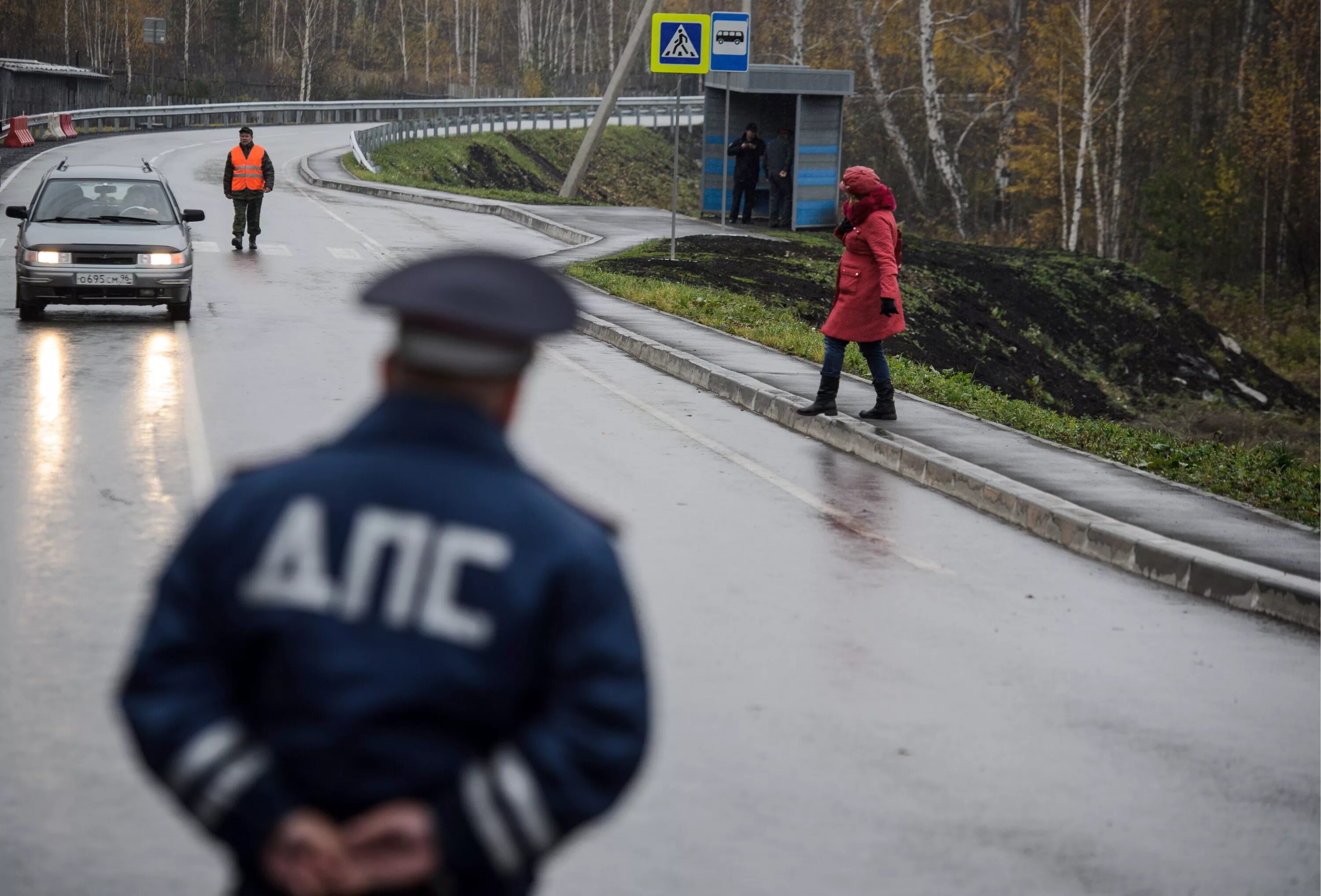 Нарушение правил перехода дороги