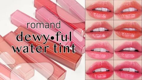 Mqny тинт для губ dewy water