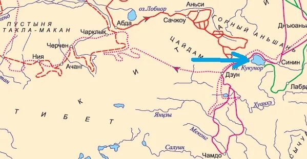 Где находится озеро лобнор. Озеро Лобнор на карте Евразии. Озеро Лобнор Китай. Озеро Кукунор цинхай на карте. Озеро Лобнор на карте.