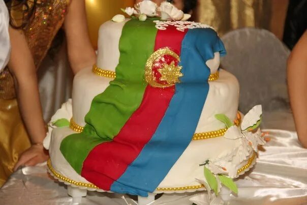 С днем рождения мужчине на азербайджанском. Торт азербайджанский. Торт азербайджанский на день рождения. Торт с азербайджанским флагом. С днем рождения на азербайджанском.